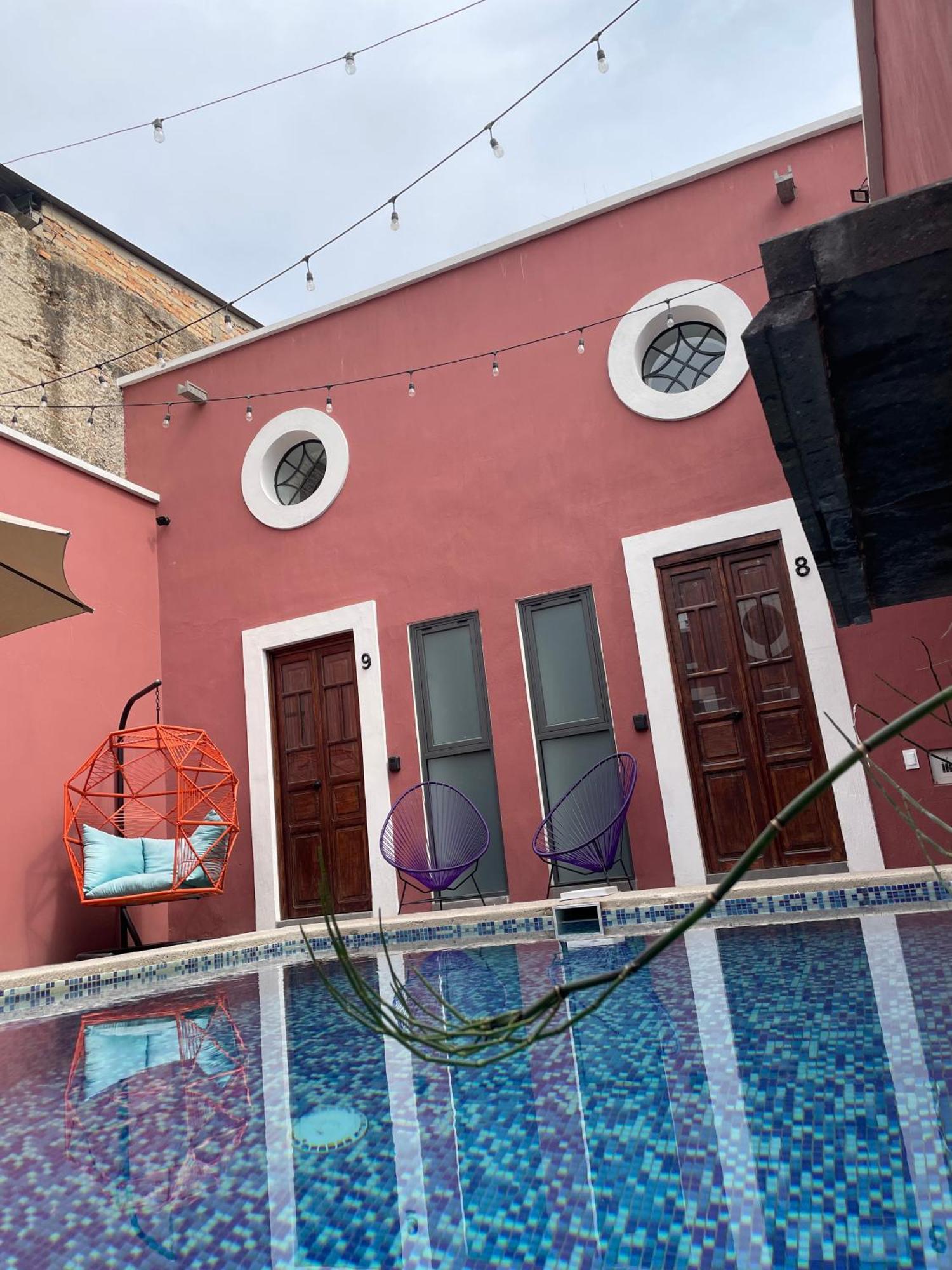 Quinta La Perla Hostel Guadalajara Bagian luar foto